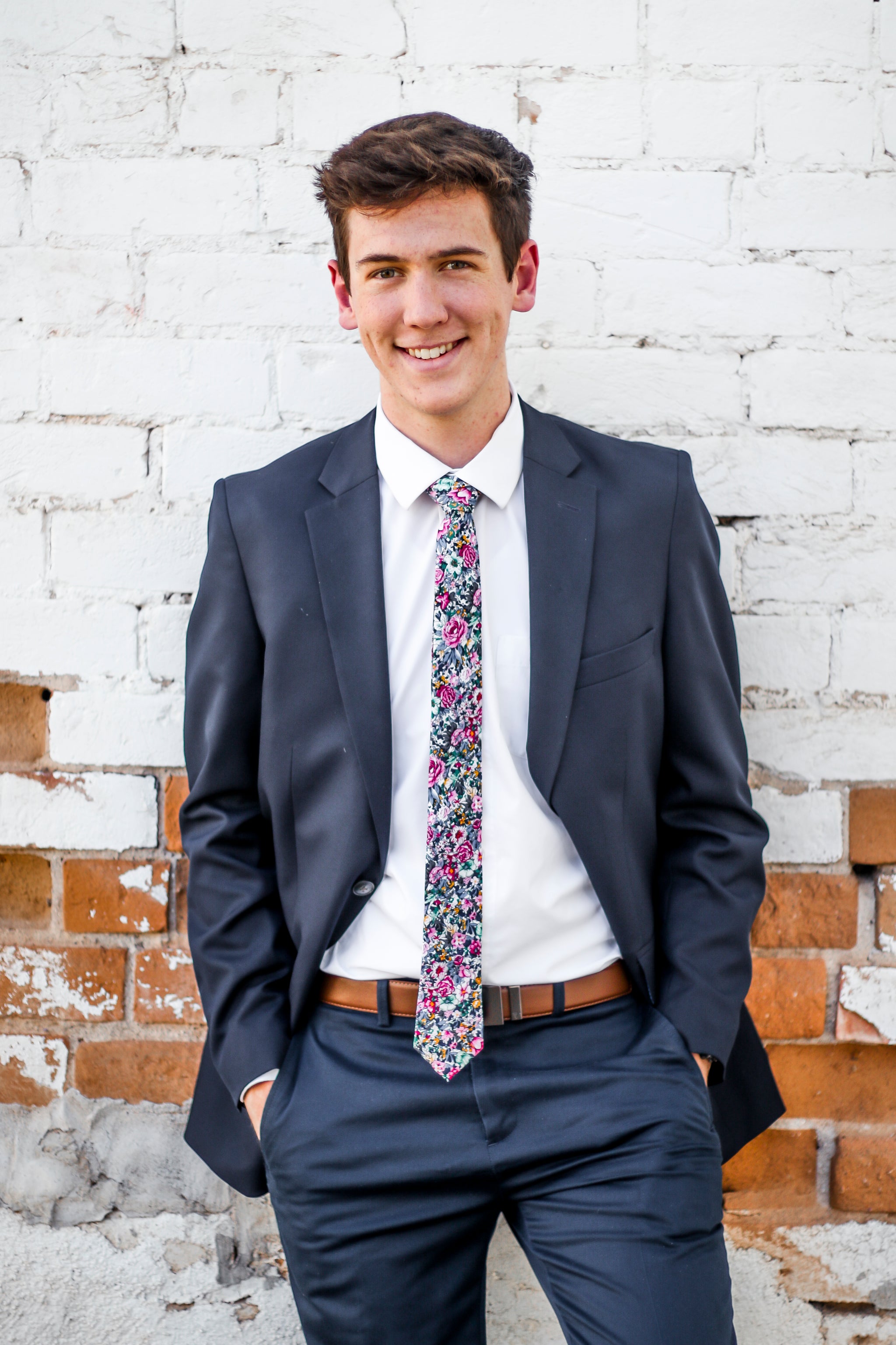 Vibrant Floral Tie | Ty's Tiess